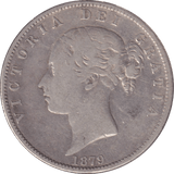 1876 HALFCROWN ( FINE ) - HALFCROWN - Cambridgeshire Coins