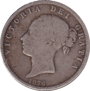 1876 HALFCROWN ( FINE ) - HALFCROWN - Cambridgeshire Coins