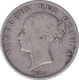 1876 HALFCROWN ( GF ) - HALFCROWN - Cambridgeshire Coins