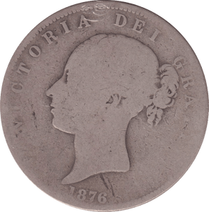 1876 HALFCROWN ( NF ) - HALFCROWN - Cambridgeshire Coins