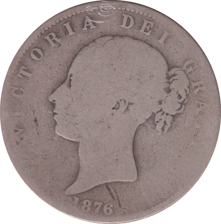 1876 HALFCROWN ( NF ) - HALFCROWN - Cambridgeshire Coins