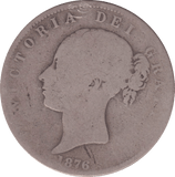 1876 HALFCROWN ( NF ) - HALFCROWN - Cambridgeshire Coins