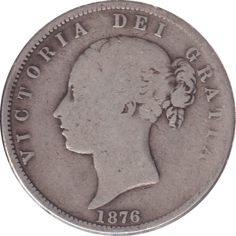 1876 HALFCROWN ( NF ) - HALFCROWN - Cambridgeshire Coins