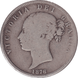 1876 HALFCROWN ( NF ) - HALFCROWN - Cambridgeshire Coins