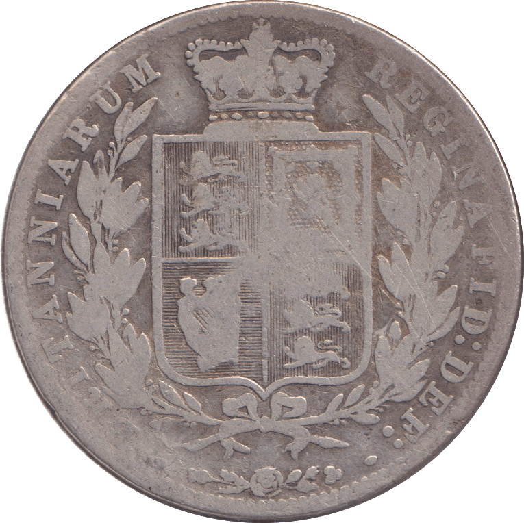 1876 HALFCROWN ( NF ) - HALFCROWN - Cambridgeshire Coins
