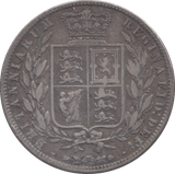 1876 HALFCROWN ( VF ) - Halfcrown - Cambridgeshire Coins