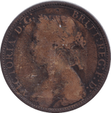 1876 HALFPENNY ( FINE ) - HALFPENNY - Cambridgeshire Coins