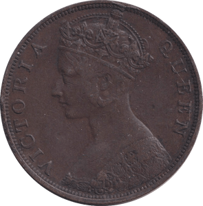 1876 ONE CENT HONG KONG - WORLD COINS - Cambridgeshire Coins