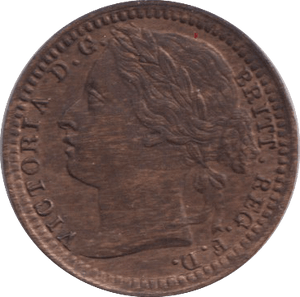 1876 ONE THIRD FARTHING ( UNC ) - ONE THIRD FARTHING - Cambridgeshire Coins