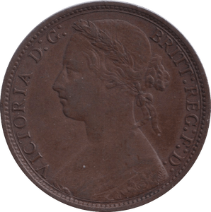 1876 PENNY ( VF ) - PENNY - Cambridgeshire Coins
