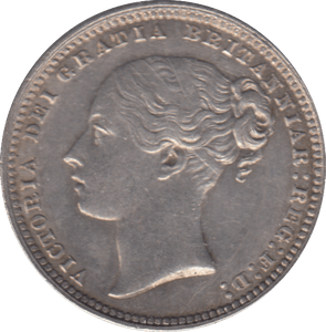 1876 SHILLING ( EF ) - SHILLING - Cambridgeshire Coins