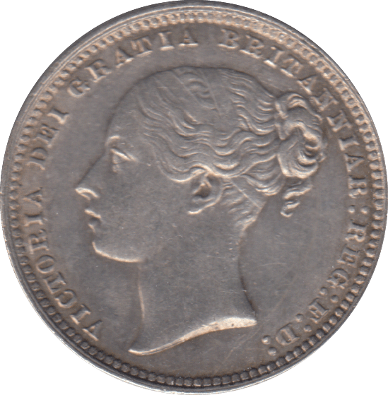 1876 SHILLING ( EF ) - SHILLING - Cambridgeshire Coins