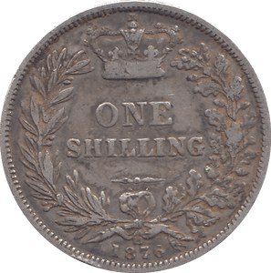 1876 SHILLING ( GF ) - SHILLING - Cambridgeshire Coins