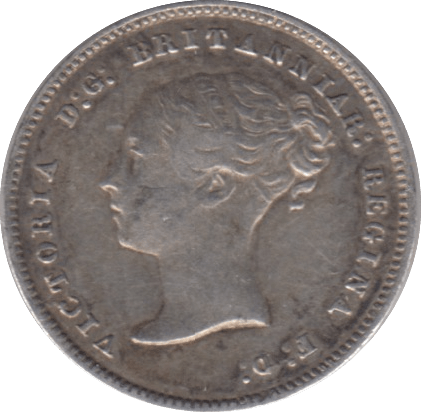 1876 SILVER MAUNDY FOURPENCE ( VF ) - MAUNDY FOURPENCE - Cambridgeshire Coins