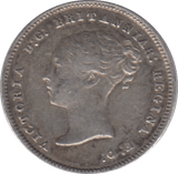 1876 SILVER MAUNDY FOURPENCE ( VF ) - MAUNDY FOURPENCE - Cambridgeshire Coins