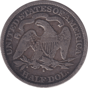 1876 SILVER USA HALF DOLLAR - SILVER WORLD COINS - Cambridgeshire Coins