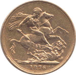 1876 SOVEREIGN ( GVF ) - Sovereign - Cambridgeshire Coins