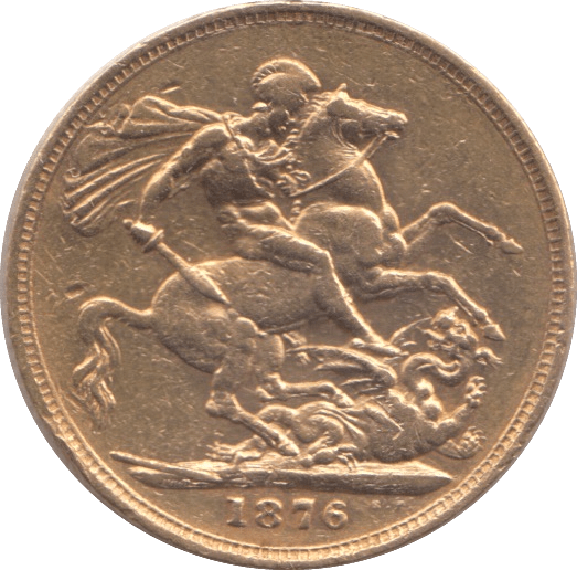 1876 SOVEREIGN ( GVF ) - Sovereign - Cambridgeshire Coins