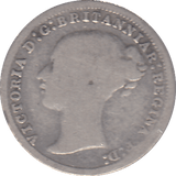 1876 THREEPENCE ( FILLER ) - THREEPENCE - Cambridgeshire Coins