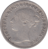 1876 THREEPENCE ( FINE ) - THREEPENCE - Cambridgeshire Coins