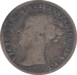 1876 THREEPENCE ( FINE ) - THREEPENCE - Cambridgeshire Coins
