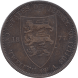 1877 1/12 SHILLING JERSEY - WORLD COINS - Cambridgeshire Coins