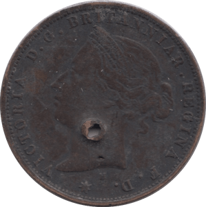 1877 1/24 OF A SHILLING JERSEY 4 - WORLD COINS - Cambridgeshire Coins