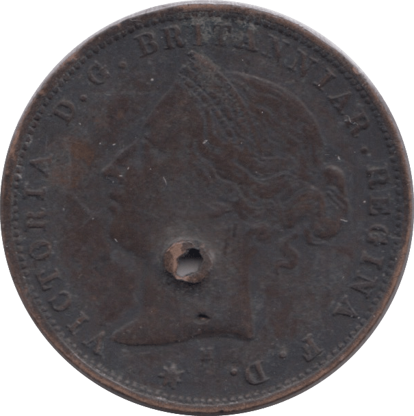 1877 1/24 OF A SHILLING JERSEY 4 - WORLD COINS - Cambridgeshire Coins
