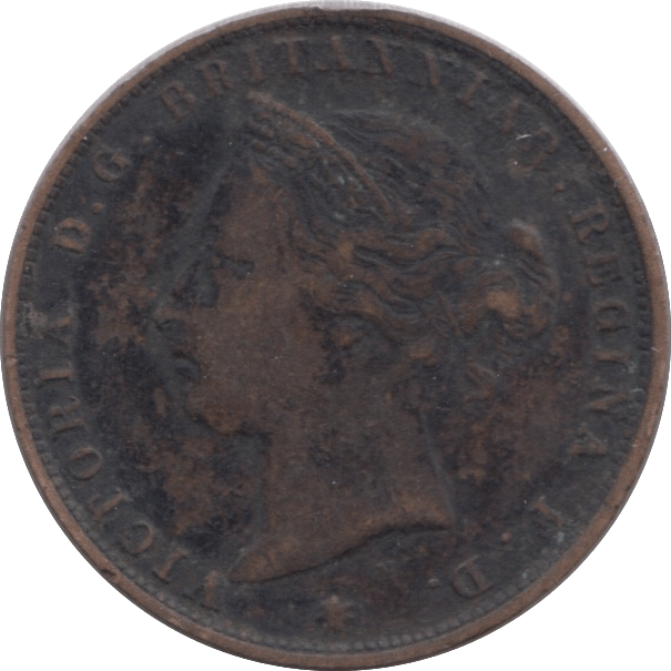 1877 1/24 OF A SHILLING JERSEY 5 - WORLD COINS - Cambridgeshire Coins