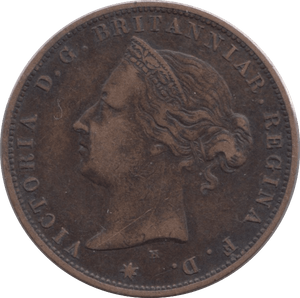 1877 1/24 OF A SHILLING JERSEY 6 - WORLD COINS - Cambridgeshire Coins