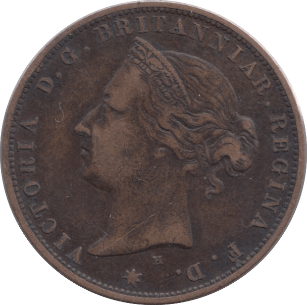 1877 1/24 OF A SHILLING JERSEY 6 - WORLD COINS - Cambridgeshire Coins