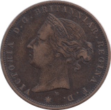 1877 1/24 OF A SHILLING JERSEY 6 - WORLD COINS - Cambridgeshire Coins