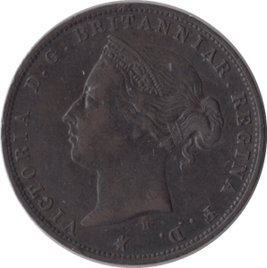 1877 1/24 OF A SHILLING JERSEY - WORLD COINS - Cambridgeshire Coins