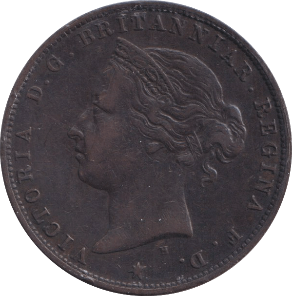 1877 1/24 SHILLING JERSEY - WORLD COINS - Cambridgeshire Coins