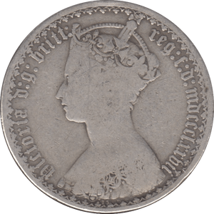 1877 FLORIN ( FINE ) DIE 15 - FLORIN - Cambridgeshire Coins