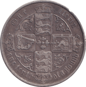1877 FLORIN ( GF ) - FLORIN - Cambridgeshire Coins