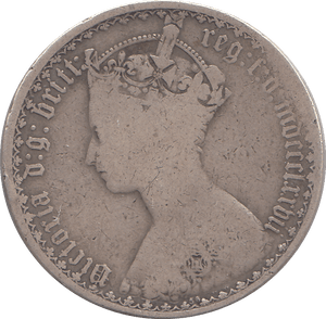 1877 FLORIN ( NF ) - FLORIN - Cambridgeshire Coins