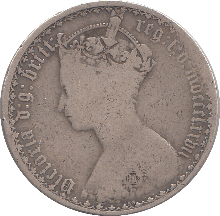 1877 FLORIN ( NF ) - FLORIN - Cambridgeshire Coins
