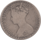 1877 FLORIN ( NF ) - FLORIN - Cambridgeshire Coins