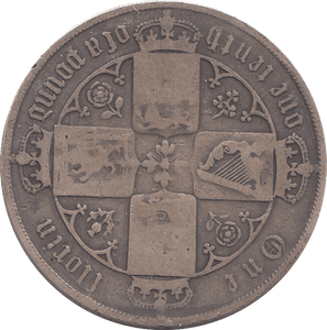 1877 FLORIN ( NF ) - FLORIN - Cambridgeshire Coins