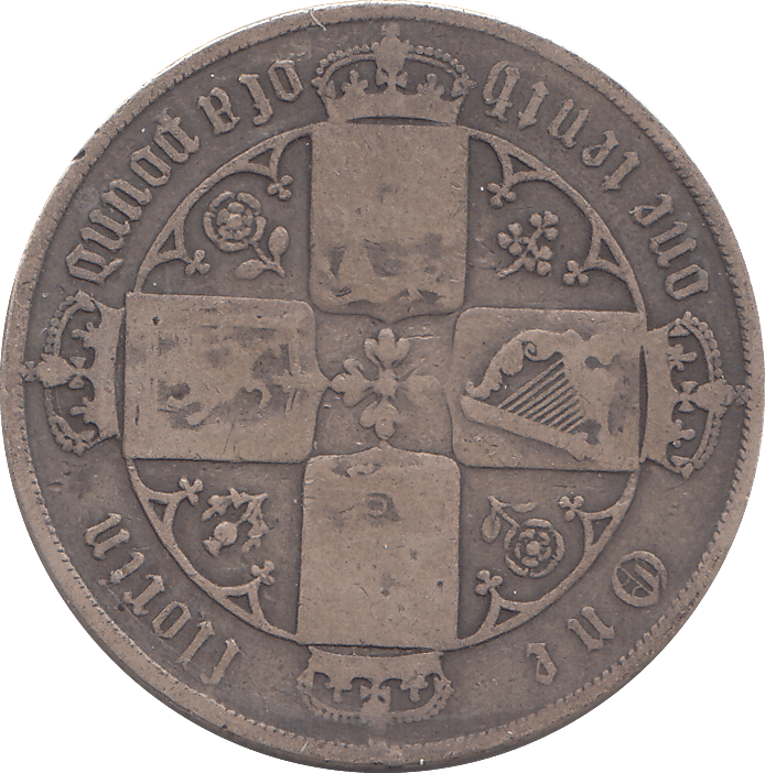 1877 FLORIN ( NF ) - FLORIN - Cambridgeshire Coins