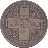 1877 FLORIN ( NF ) - FLORIN - Cambridgeshire Coins