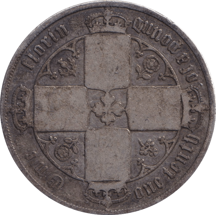 1877 FLORIN ( NF ) - FLORIN - Cambridgeshire Coins