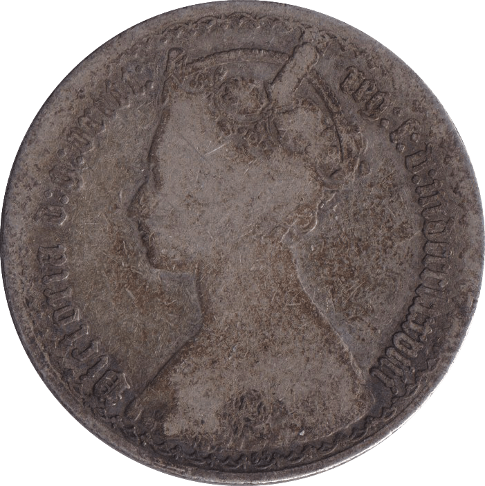 1877 FLORIN ( NF ) - FLORIN - Cambridgeshire Coins
