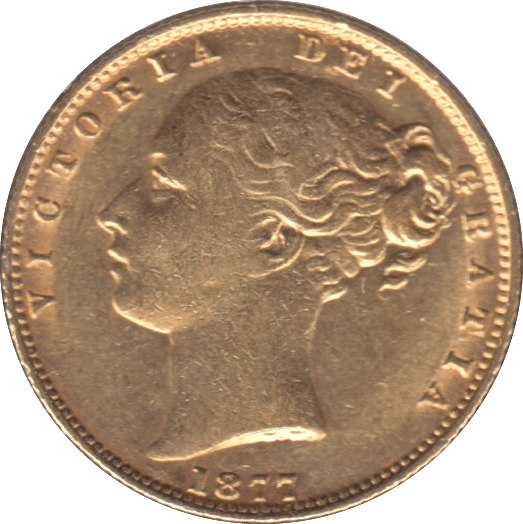 1877 GOLD SOVEREIGN ( EF ) SYDNEY MINT 2 - SOVEREIGN - Cambridgeshire Coins