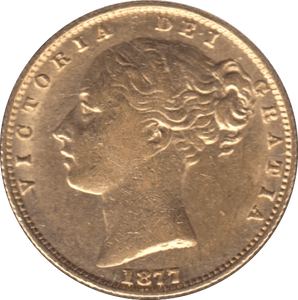 1877 GOLD SOVEREIGN ( EF ) SYDNEY MINT 3 - SOVEREIGN - Cambridgeshire Coins