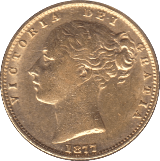 1877 GOLD SOVEREIGN ( EF ) SYDNEY MINT 3 - SOVEREIGN - Cambridgeshire Coins