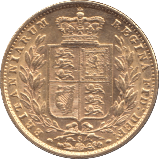 1877 GOLD SOVEREIGN ( EF ) SYDNEY MINT 4 - SOVEREIGN - Cambridgeshire Coins