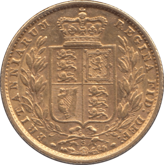 1877 GOLD SOVEREIGN ( EF ) SYDNEY MINT 5 - SOVEREIGN - Cambridgeshire Coins