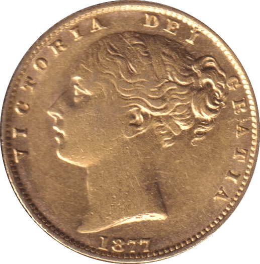 1877 GOLD SOVEREIGN ( EF ) SYDNEY MINT - SOVEREIGN - Cambridgeshire Coins
